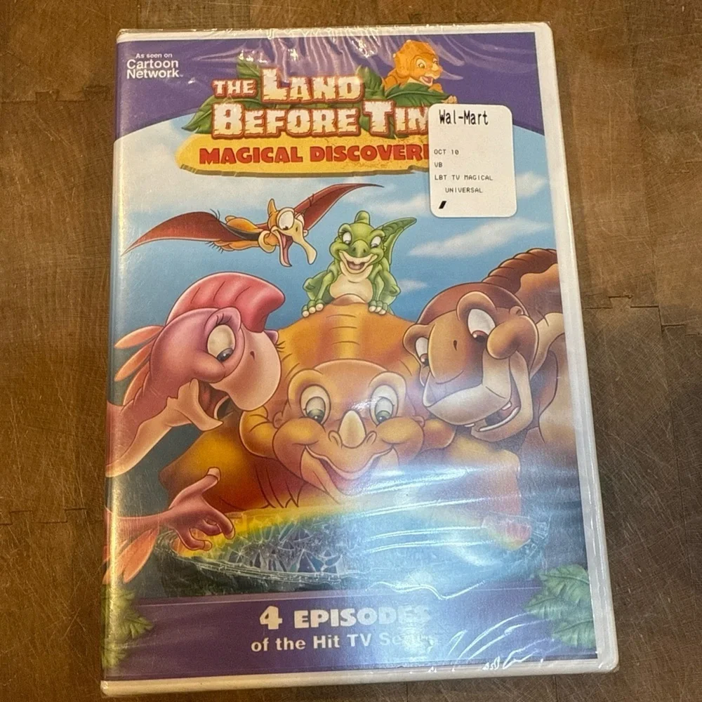 The Land Before Time DVD Set (Green & Purple)